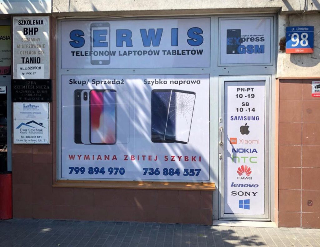 naprawa telefonów w Warszawie